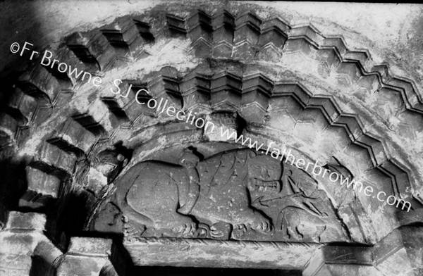 CORMAC'S CHAPEL ENTABLATURE OF INNER DOOR?